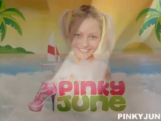 18летній hotness pinky june конвульсії круглий laughable playthings