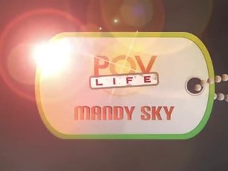 性感 青少年 曼迪 sky 在 pov 性交 性別