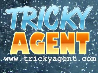 Tricky agent - hiding from the ýagyş a brunet is trapped!