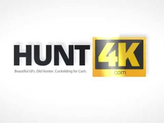 HUNT4K&period; tempting hottie is sick of poor beau and wants cash