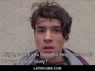 Latincums&period;com - liten unge latino tenåring gutt jael knullet av muskel til kontanter